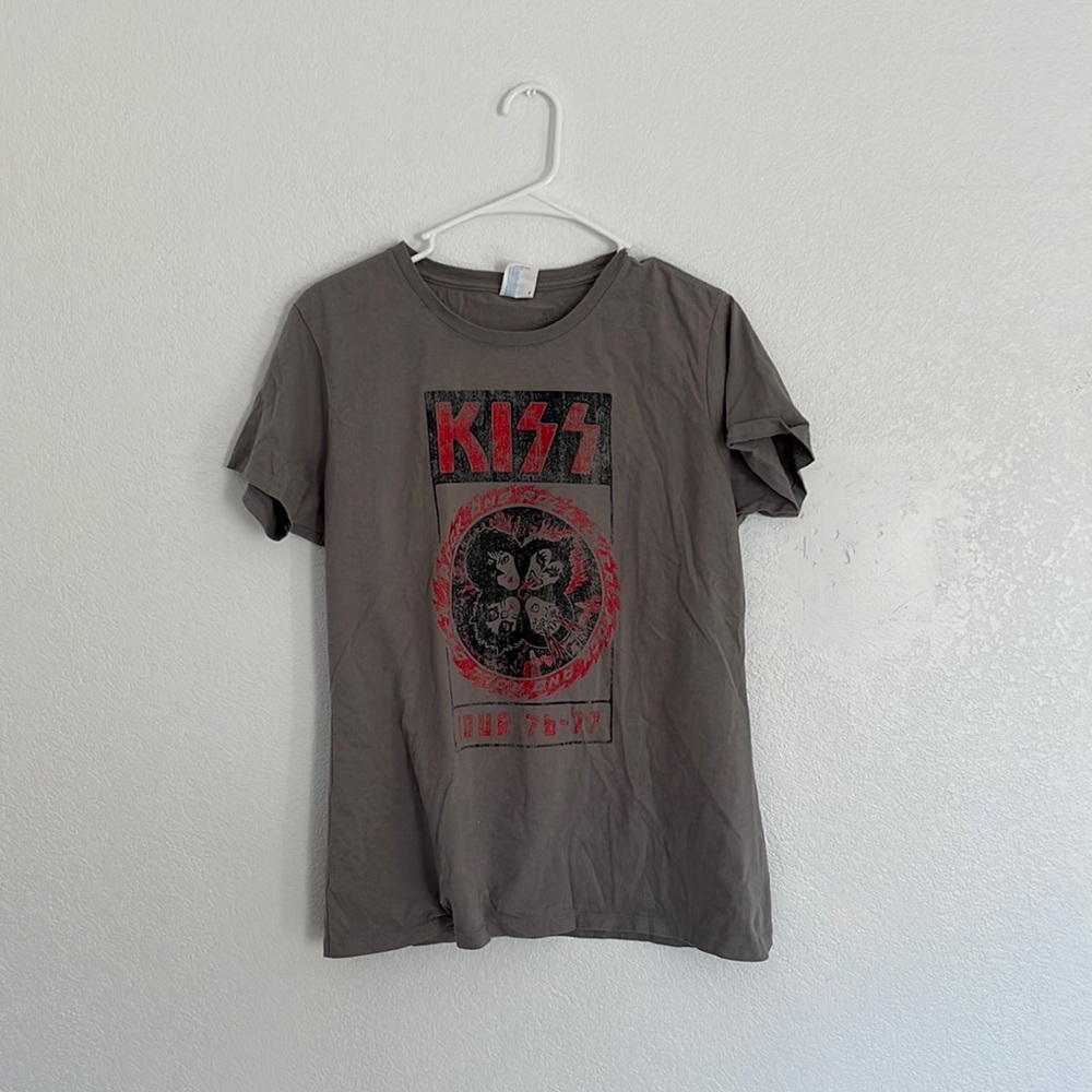 Kiss Tour Shirt Port and Company Shirt